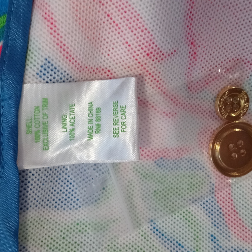 🆕️ 🌺HTF Lilly Pulitzer🌺 - Malibu Blazer - Picture 10 of 14